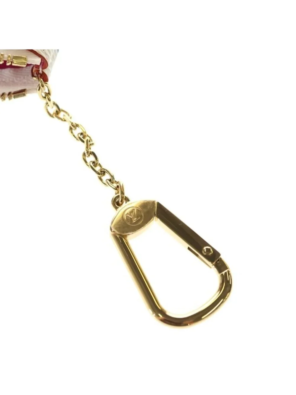 Louis Vuitton TM Card Key Case Pochette Cles Multi Key Holder